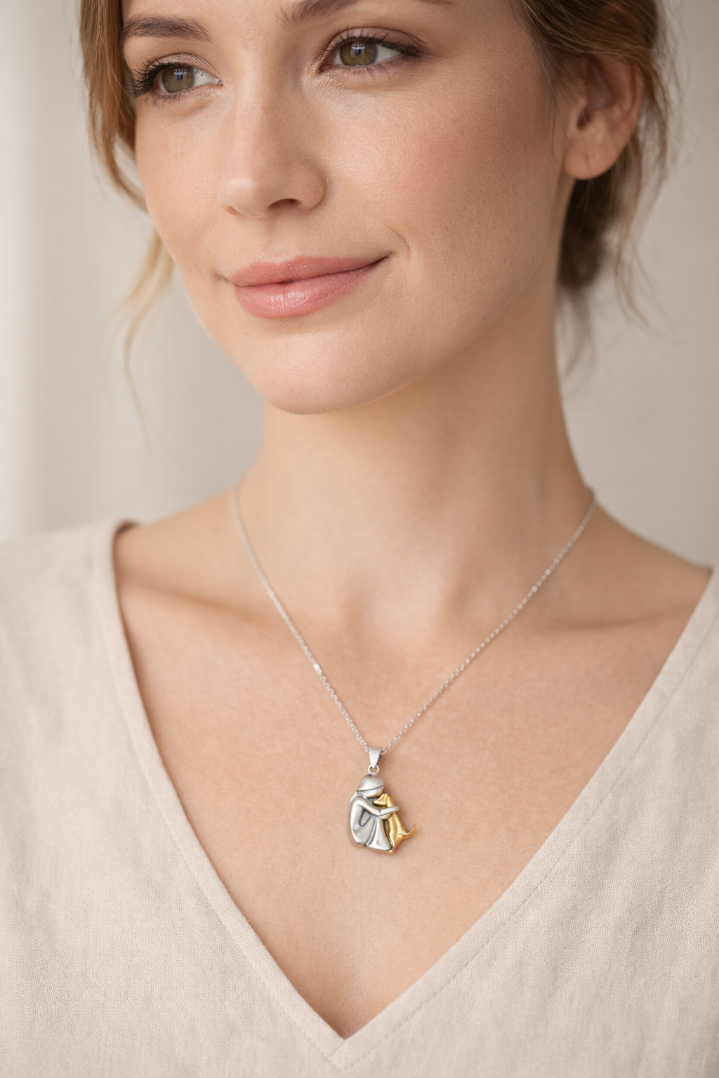 Kaklo pakabukas ketting